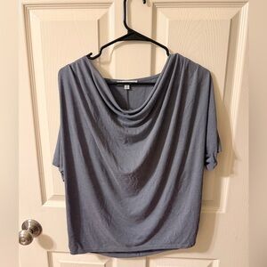 Green Envelope Charcoal Top